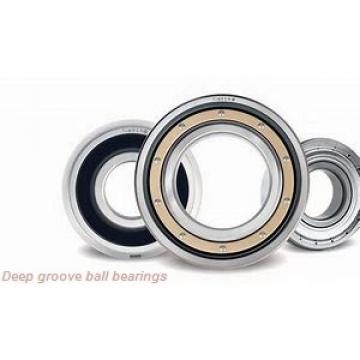 45 mm x 85 mm x 42,9 mm  NKE GE45-KRRB deep groove ball bearings